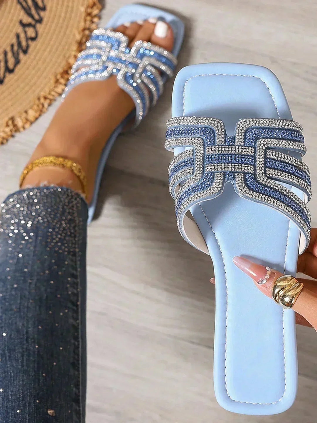Aria | Sandales Glissantes