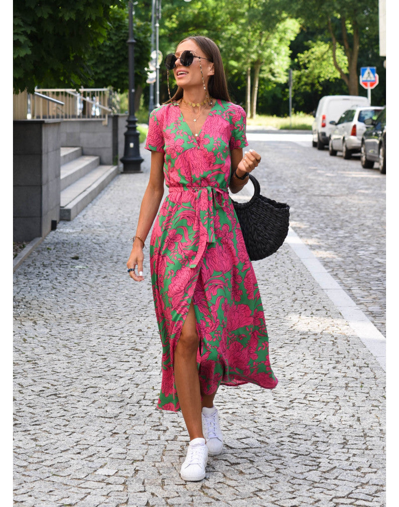 Charlotte™ | Robe Wrap Élégante