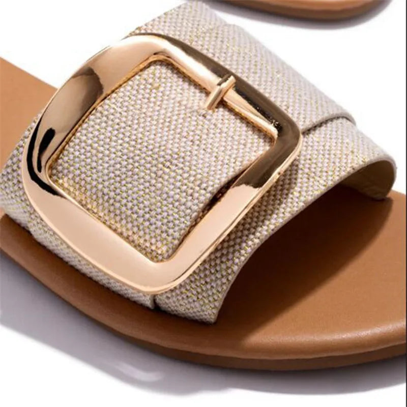 Slides à Boucle Chic