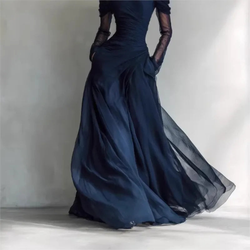 Matilda • Robe longue à épaules dénudées