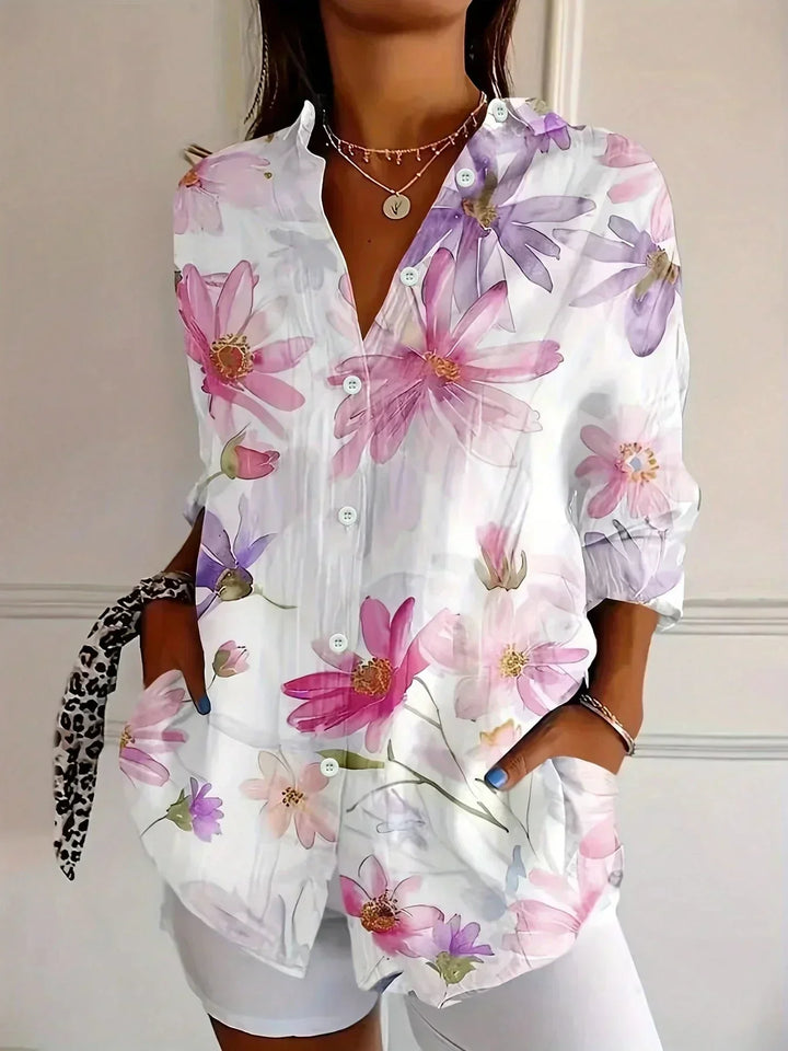 Sadie | Blouse à Motif Coloré