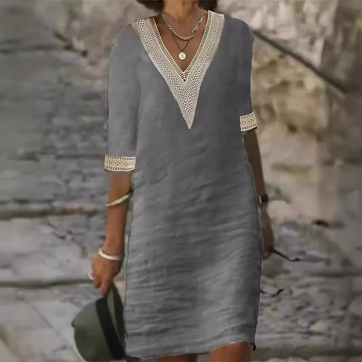 Robe  Été Sexy Décolleté V Casual
