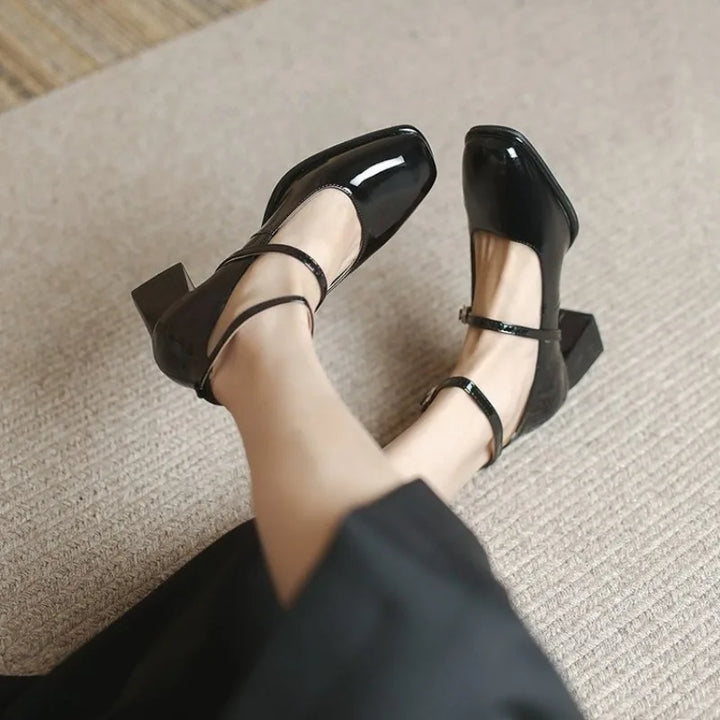 Eva | Chaussures à talons orthopédiques avec sangle autour de la cheville