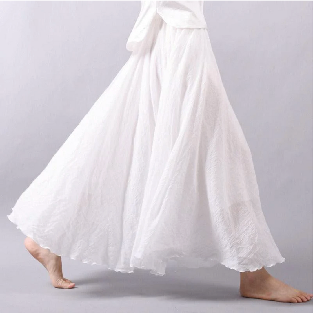 Femme Plissée Maxi Jupe – Vera