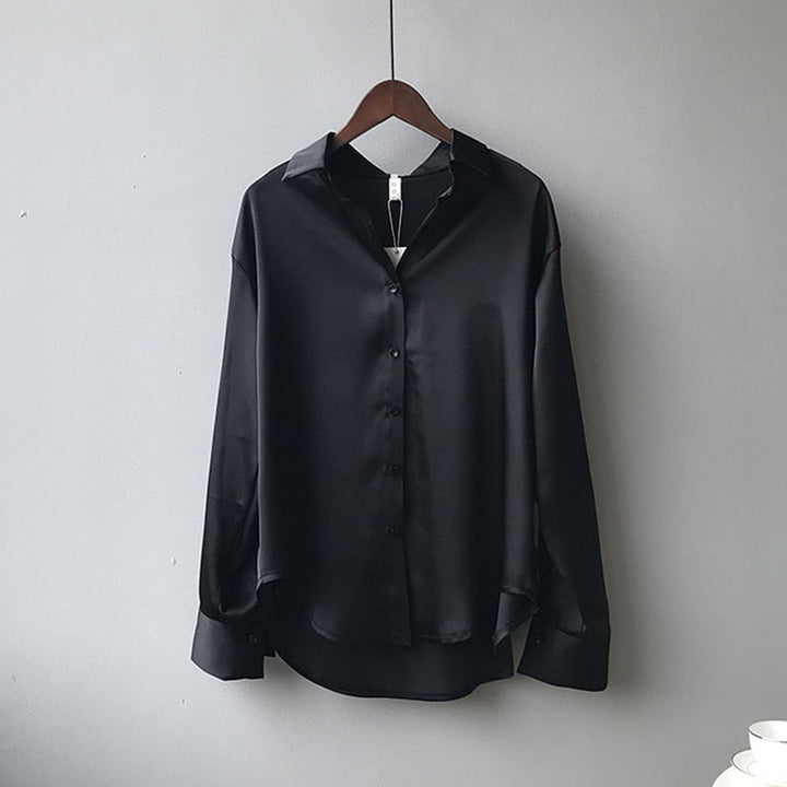 Blouse décontractée à coupe droite pour femmes – Kring