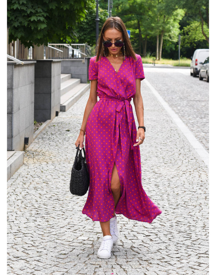 Charlotte™ | Robe Wrap Élégante