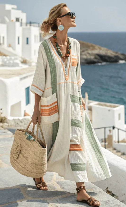 Vera | Robe de flow côtière
