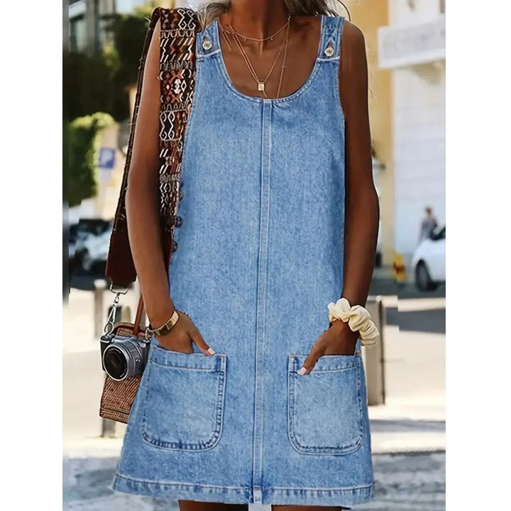 Beatrice | Robe en denim décontractée