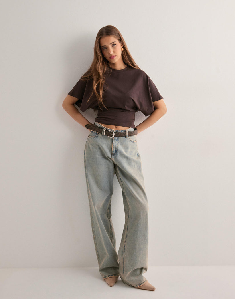 Femme Manche Courte Oversize T-shirt – Imogene