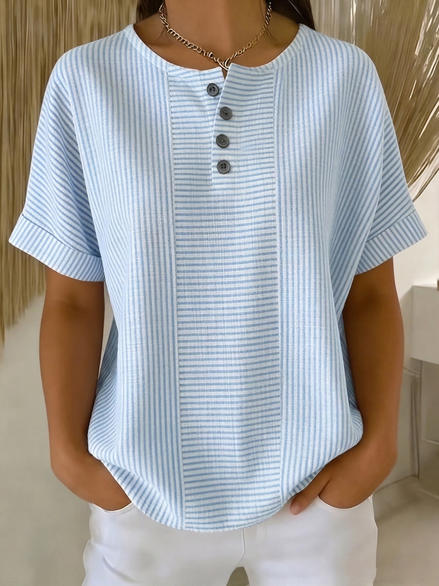 Belle | Blouse Rayée Détendue