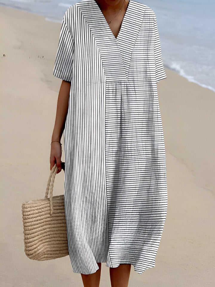Robe imprimée brise d'été