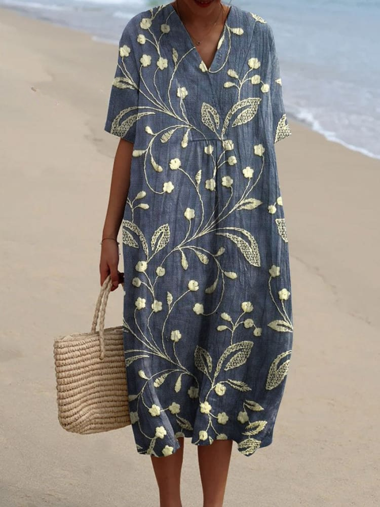 Quirine™ | Robe Imprimée Brise d'Été