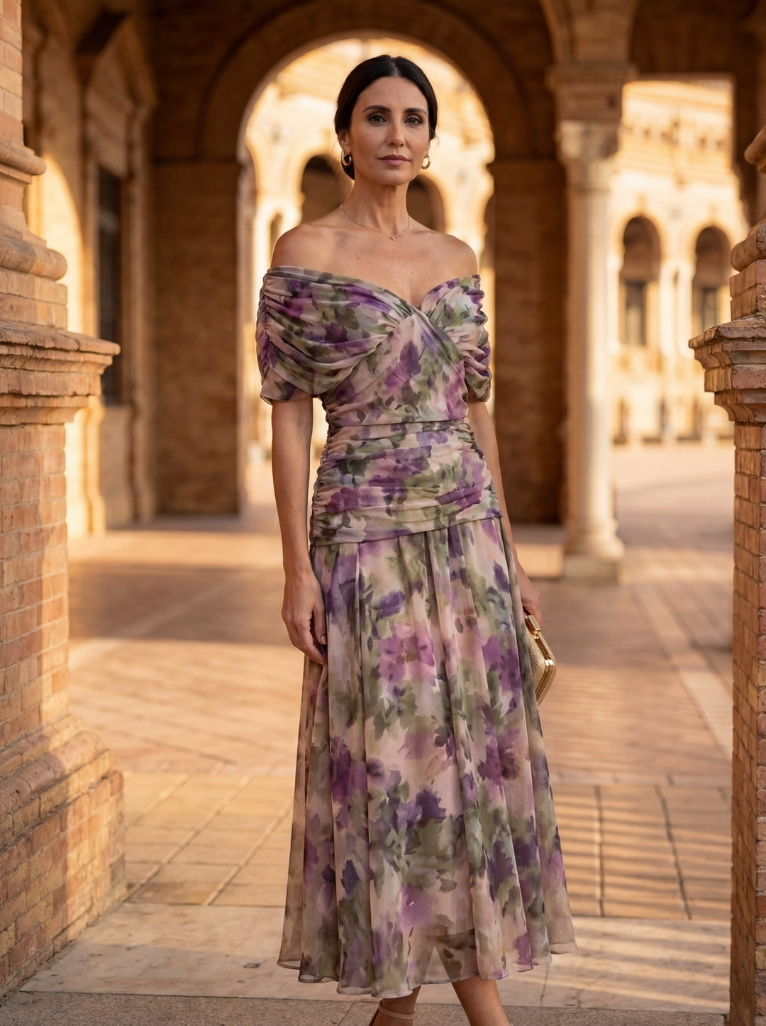 Robe Luisa Décolleté en V