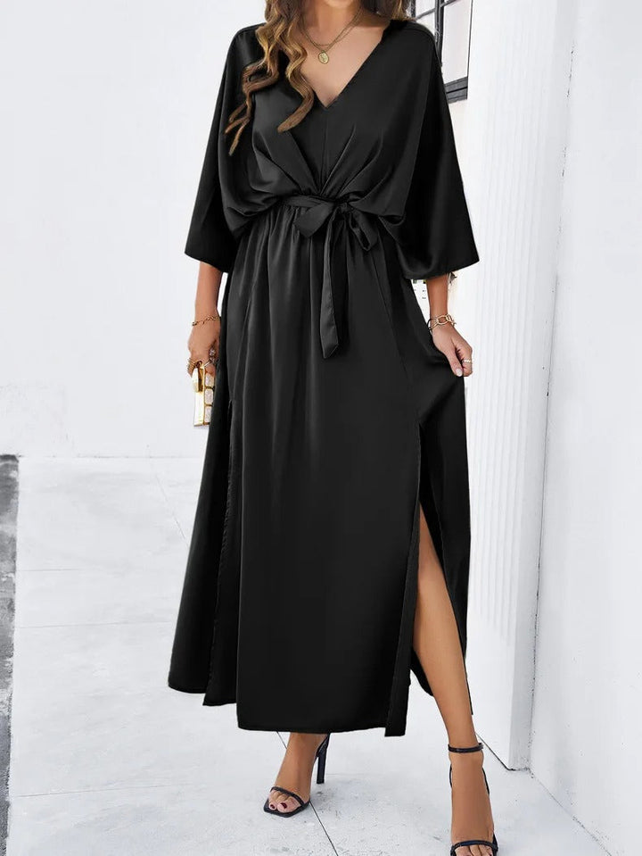 Patricia | Robe de printemps avec décolleté en V