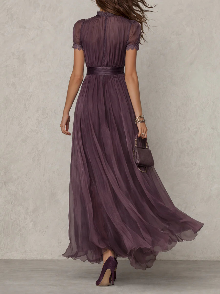 Julie | Robe Maxi avec Dentelle