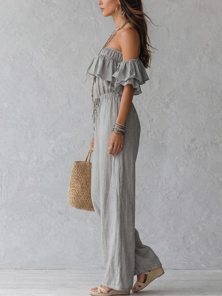 Noelle | Ensemble à Volants Off-Shoulder