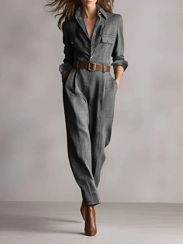 Mirabelle | Combinaison en Tweed pour Femmes
