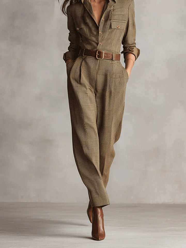 Mirabelle | Combinaison en Tweed pour Femmes