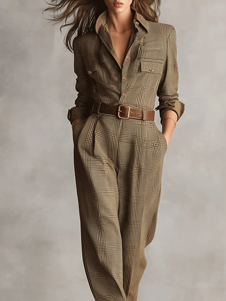 Mirabelle | Combinaison en Tweed pour Femmes