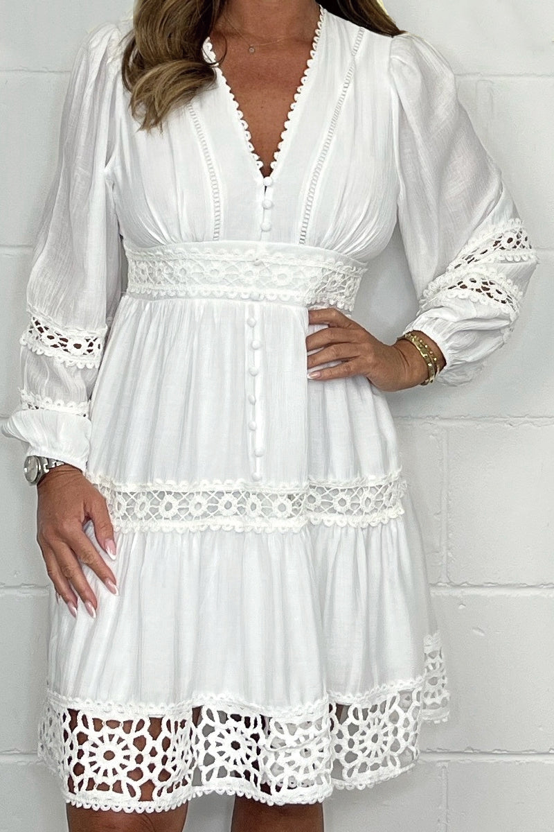 Yonit™ | Robe de Confort en Dentelle Élégante