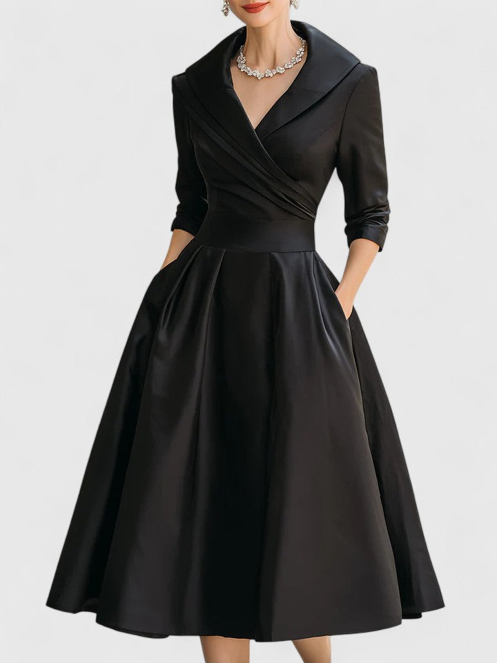 Zyrah™ | Robe Midi Élégante