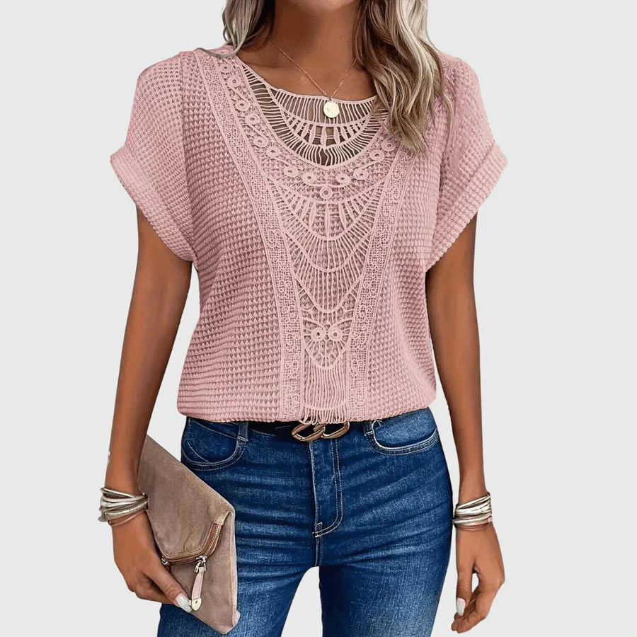 Pearl™ | Blouse Élégante Style Ibiza