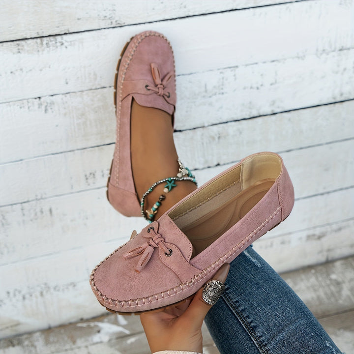 Bella - Mocassins classiques avec détail de franges