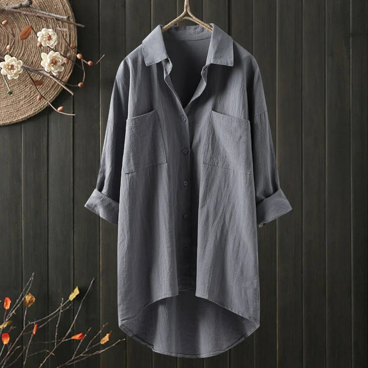 Susan | Blouse à manches longues avec coupe décontractée