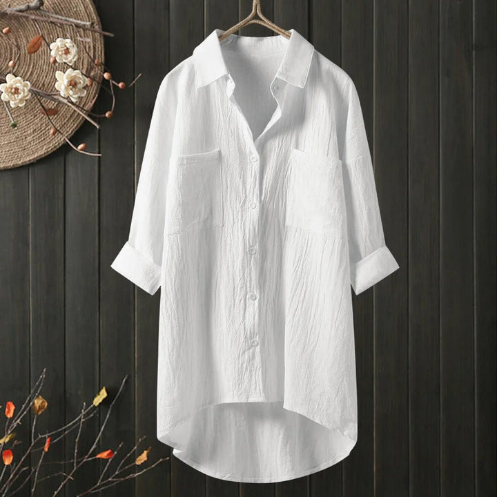 Susan | Blouse à manches longues avec coupe décontractée