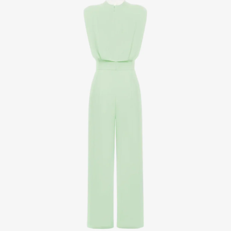 Ariadna | Combinaison élégante sans manches avec ceinture et jambes larges