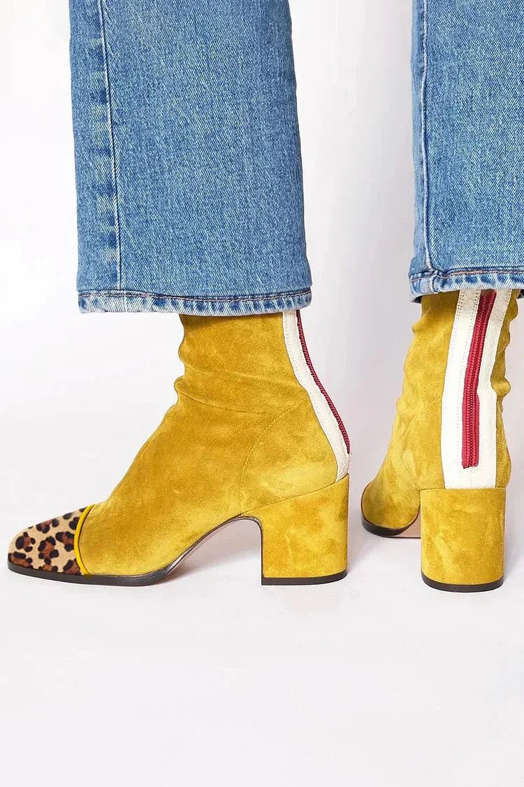 Solange™| Bottines suède déperlantes
