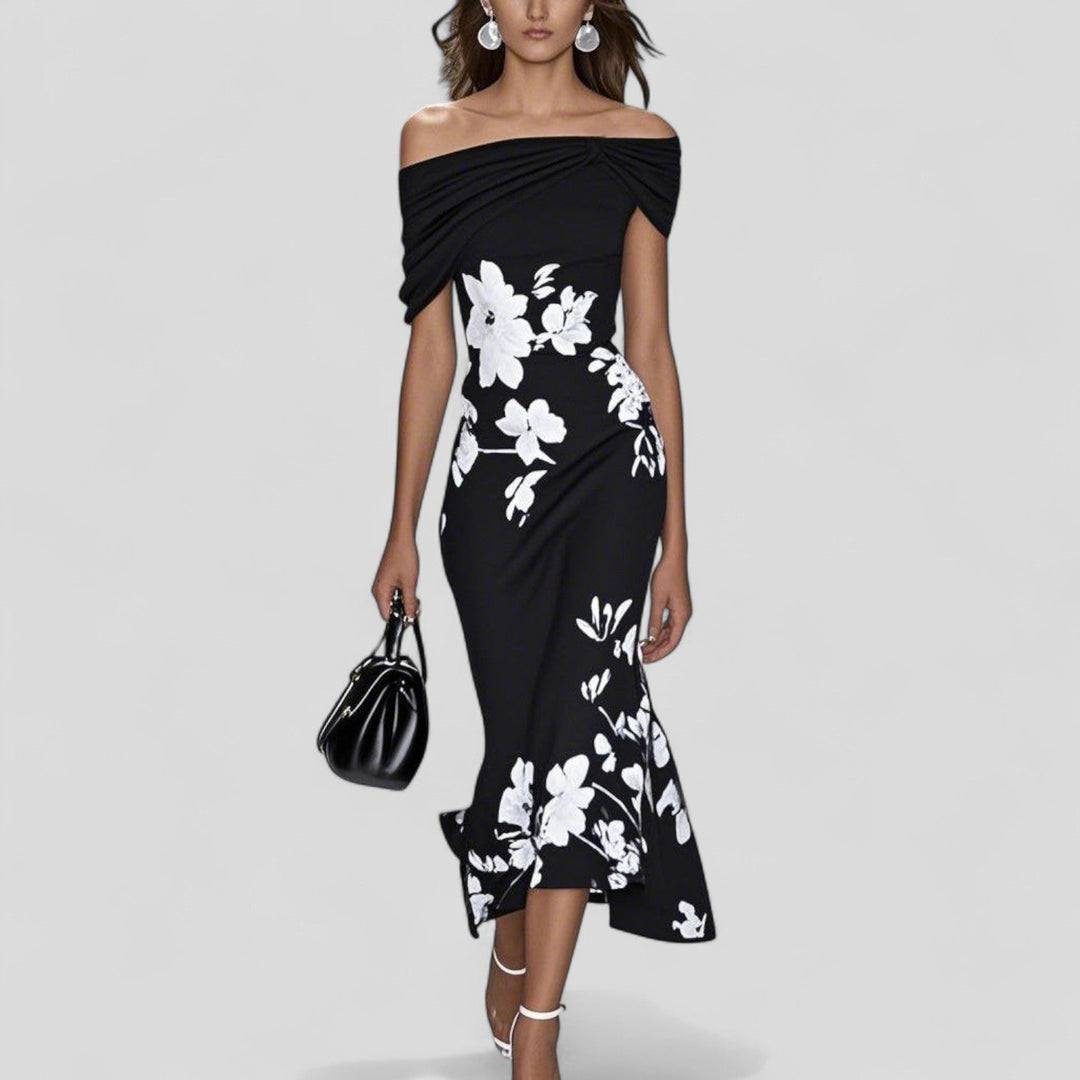 ISABRUNEL | Robe Midi Élégante
