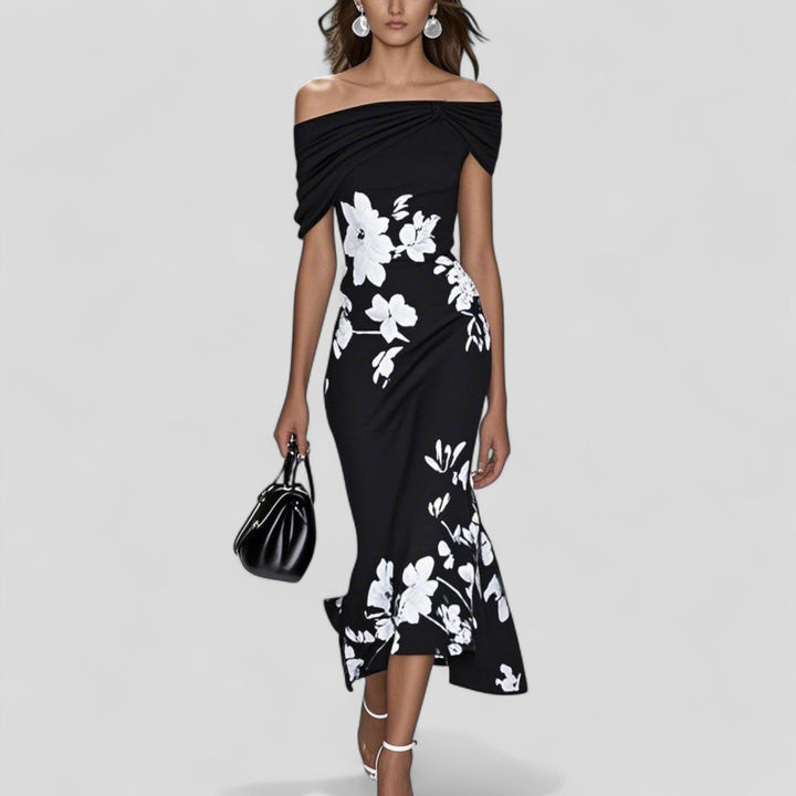 ISABRUNEL | Robe Midi Élégante