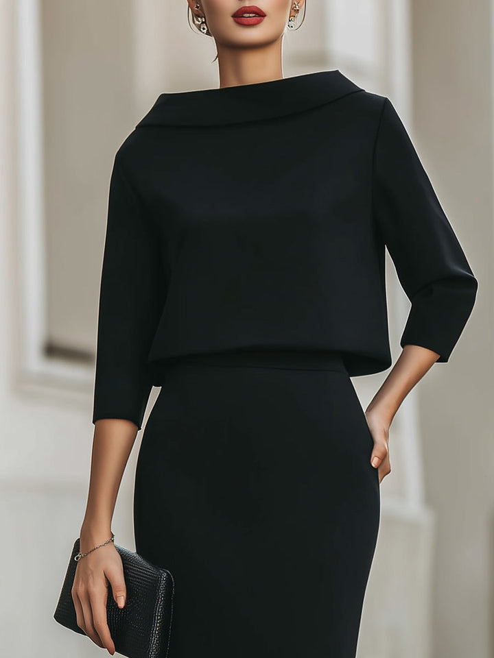 Brooks | Ensemble avec encolure bateau