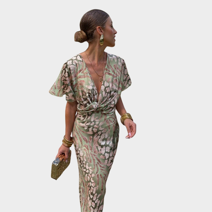 CLARANDRA | ROBE MIDI EN CUIVRE