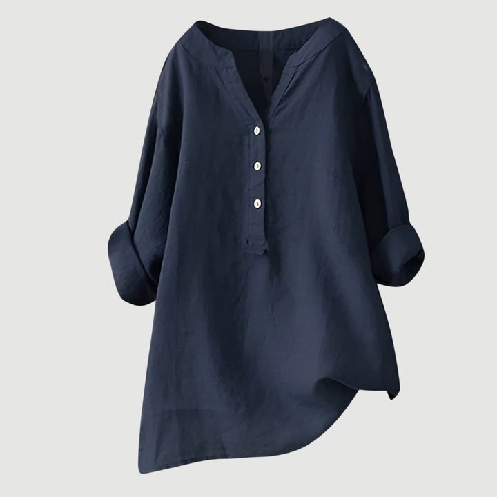 Lucas & Léa Paris  | Blouse femme en lin légère et confortable