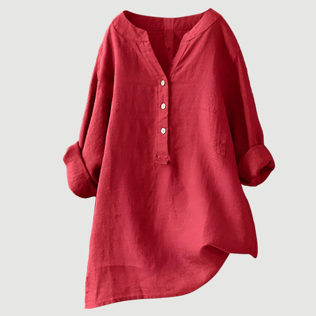 Lucas & Léa Paris  | Blouse femme en lin légère et confortable