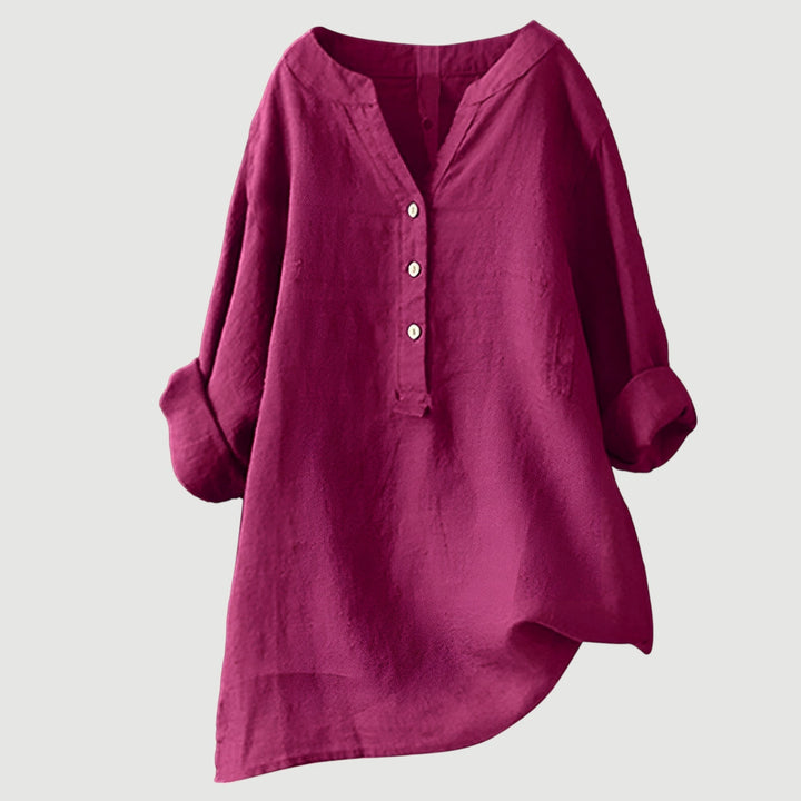 Lucas & Léa Paris  | Blouse femme en lin légère et confortable