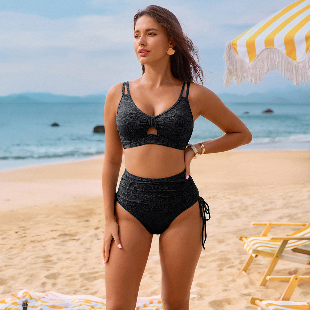 Bikini à Liens Latéraux Maintien Renforcé