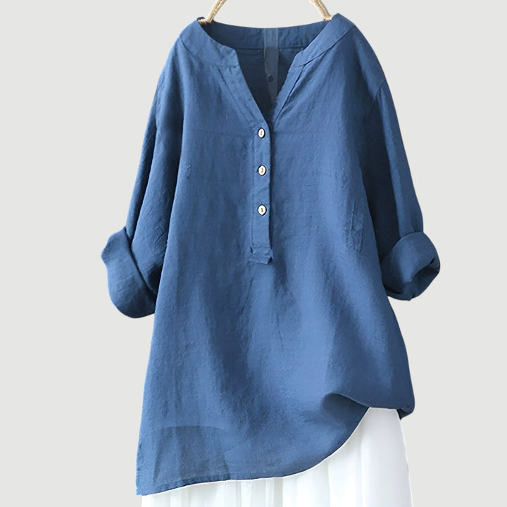 Lucas & Léa Paris  | Blouse femme en lin légère et confortable