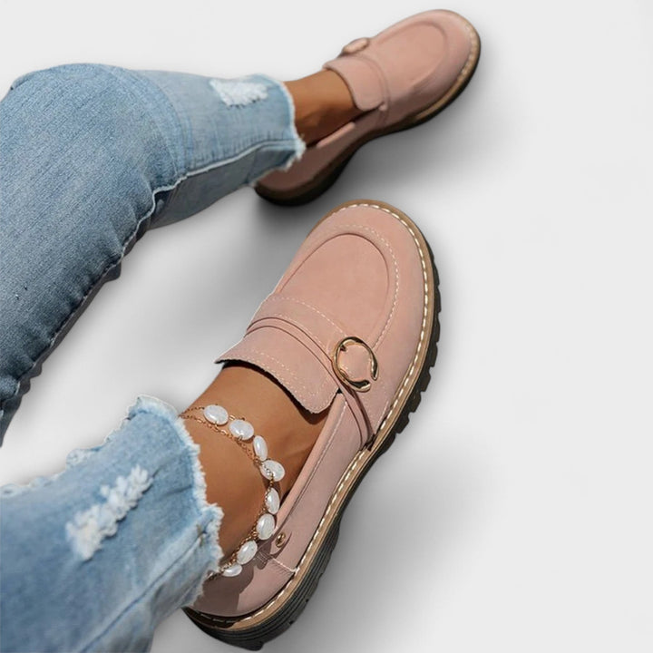 Lora™ | Mocassins Casual à Bout Rond