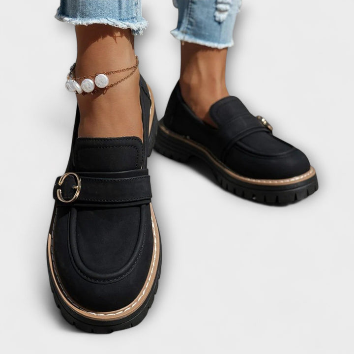 Lora™ | Mocassins Casual à Bout Rond