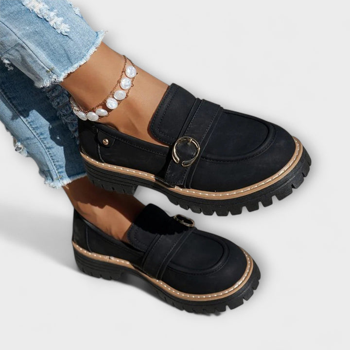 Lora™ | Mocassins Casual à Bout Rond