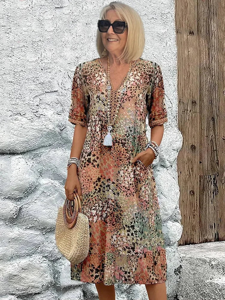Robe Midi Vibrante Maya™
