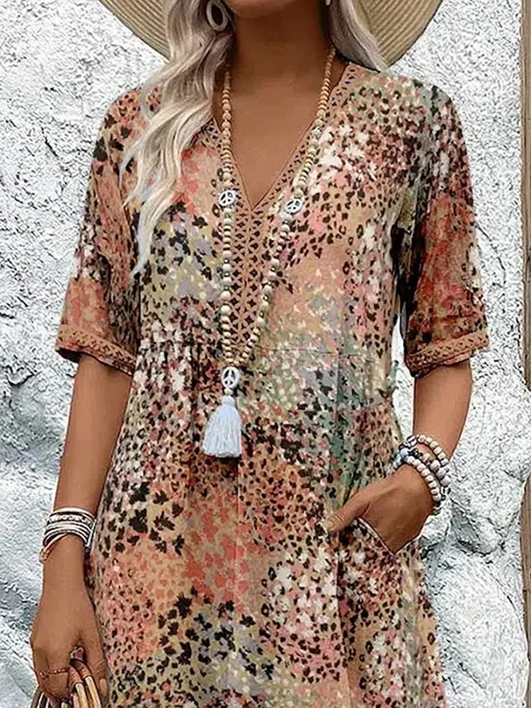 Robe Midi Vibrante Rachel