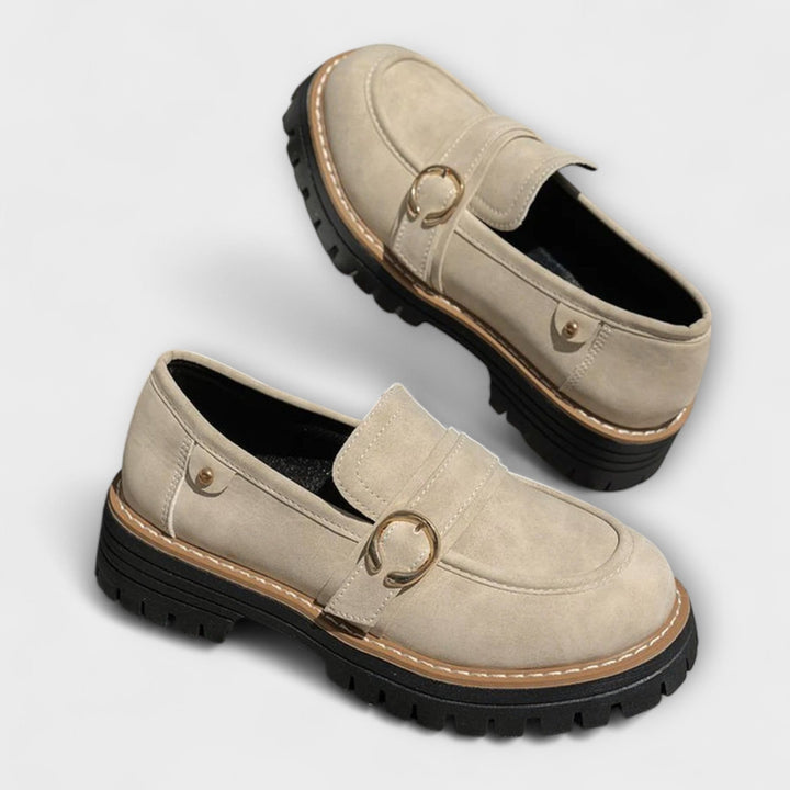 Lora™ | Mocassins Casual à Bout Rond