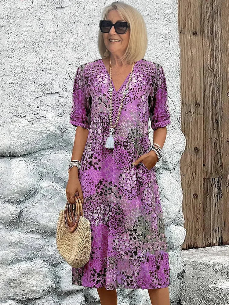 Robe Midi Vibrante Maya™