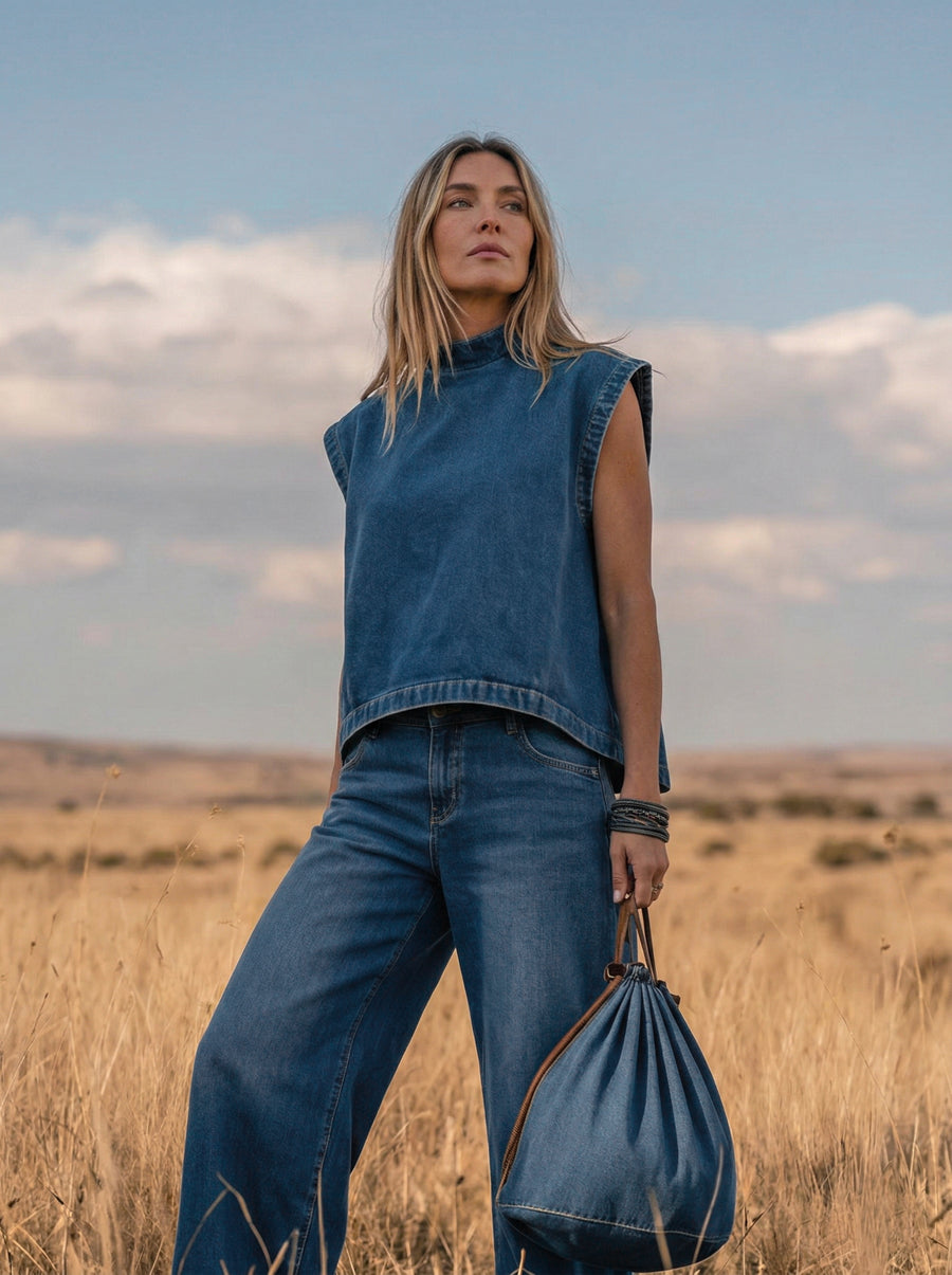 Ella | Ensemble Ample avec Pantalons Larges