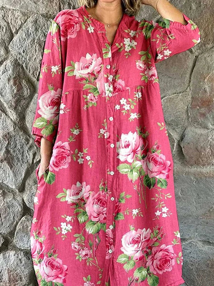 Maddie | Robe Fleurie Artistique