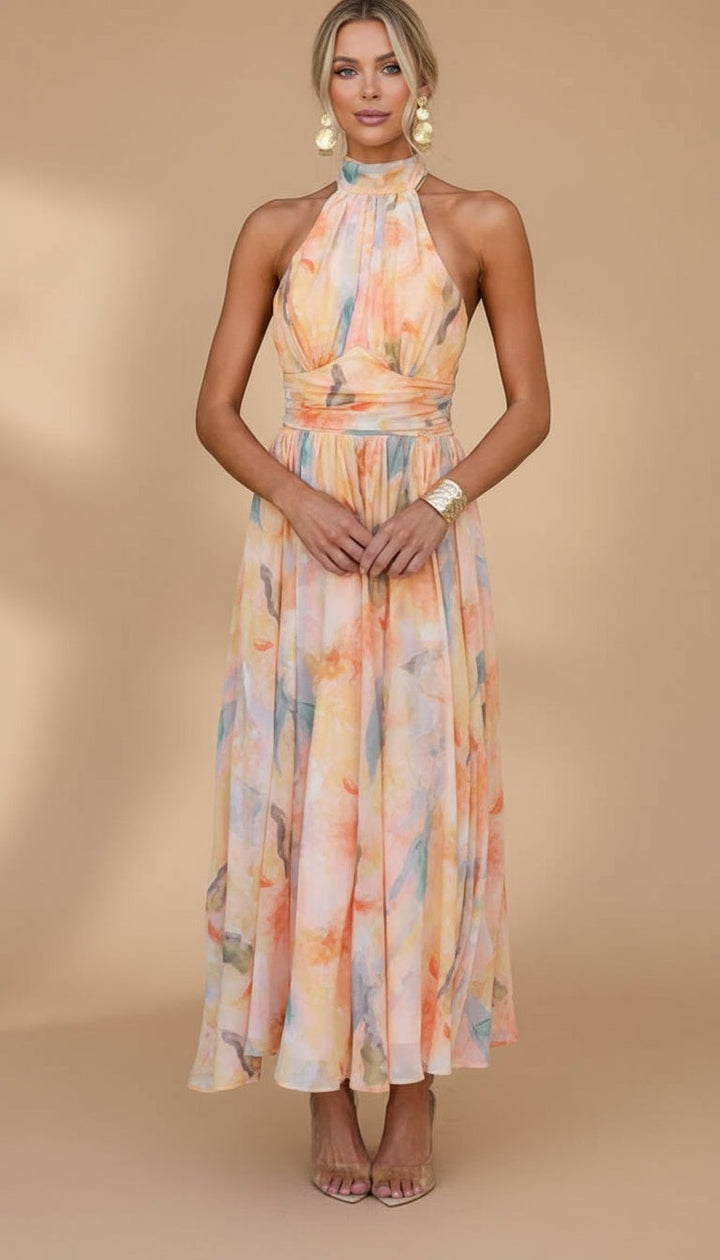 Ava™ | Robe Maxi Imprimée